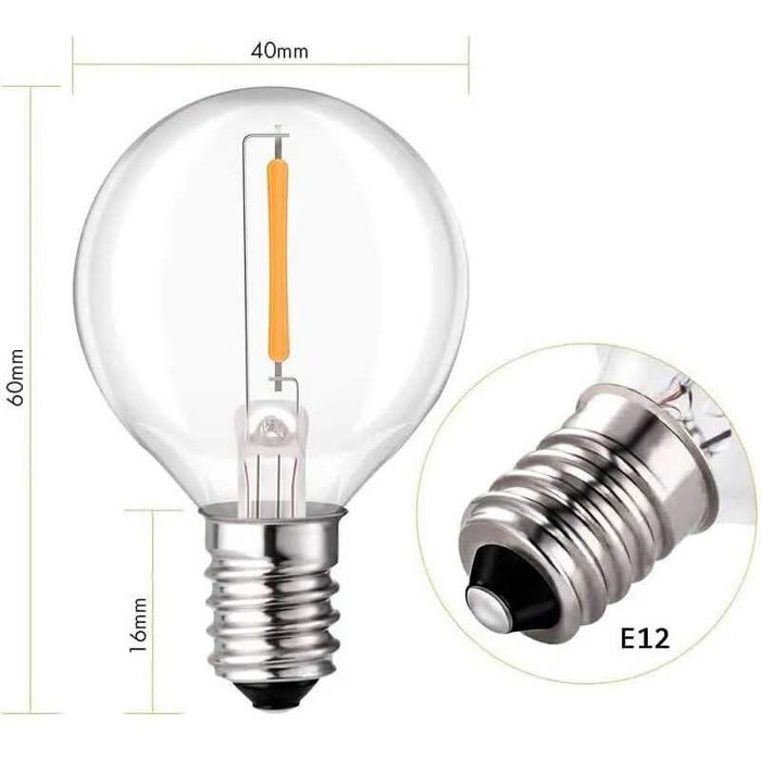НЕМСКИ Външни Соларни Лампи Гирлянда 10.5 метра с 30 броя LED Нечупливи Крушки + ЛЕД ФЕНЕР