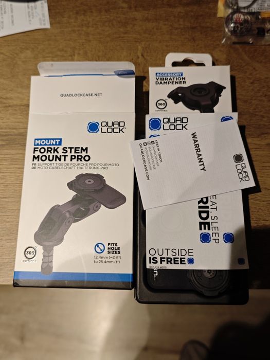 Quadlock fork mount pro