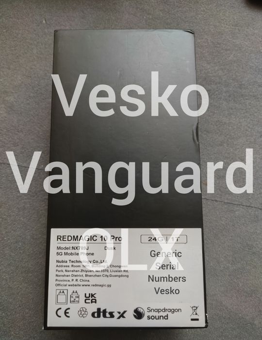 Redmagic 10 Pro 36GB ram/ 1TB Stocare