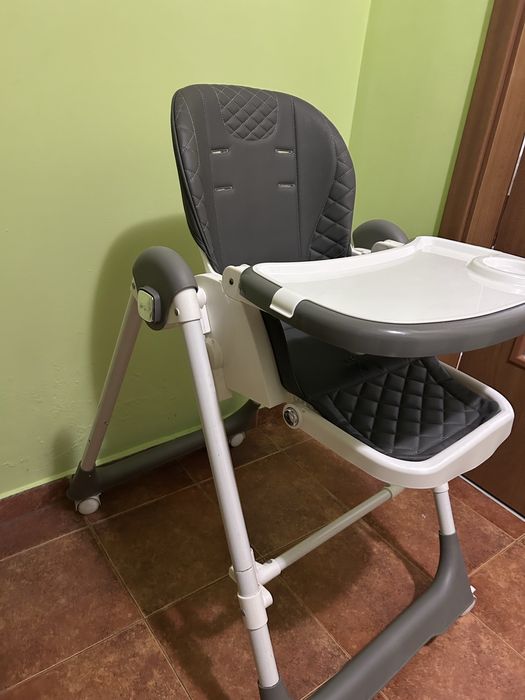 Столче за хранене/люлка Chipolino - Milk Shake, гранит