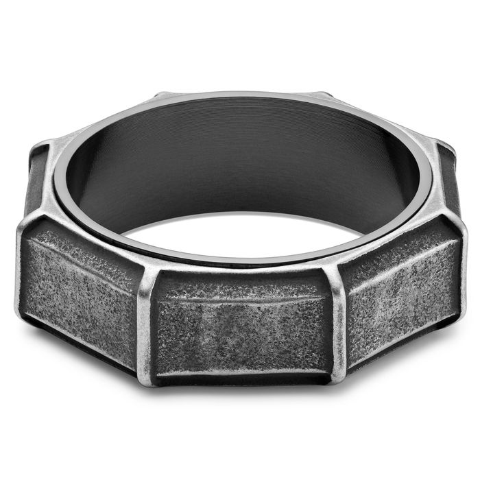 Сиво-черен пръстен Pearce Torque