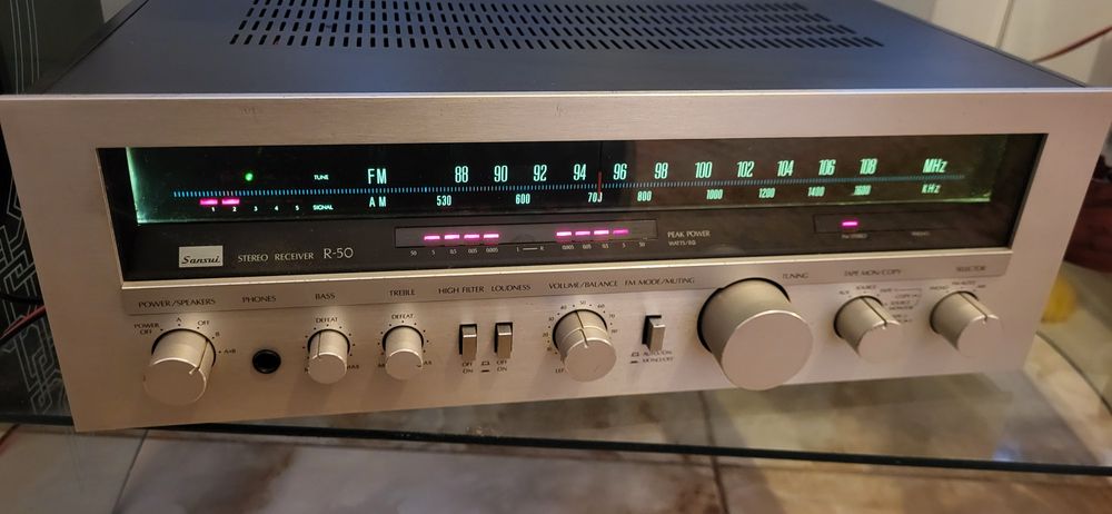 Amplituner Sansui R 50. Cu modul bluetooth si usb stik.