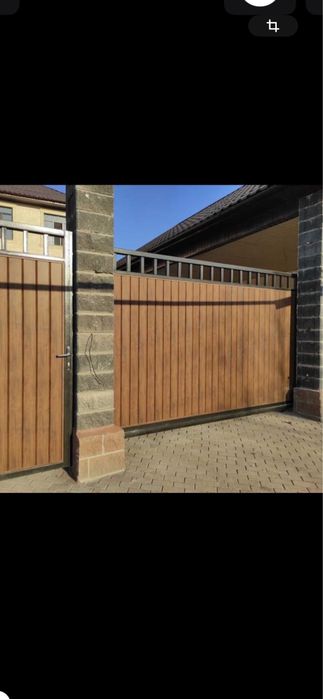 Ворота,заборы,ограждение любым материалом