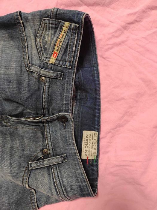 Дамски дънки Diesel Matic-K2 Slim Blue Denim Stretch Jeans Size 24