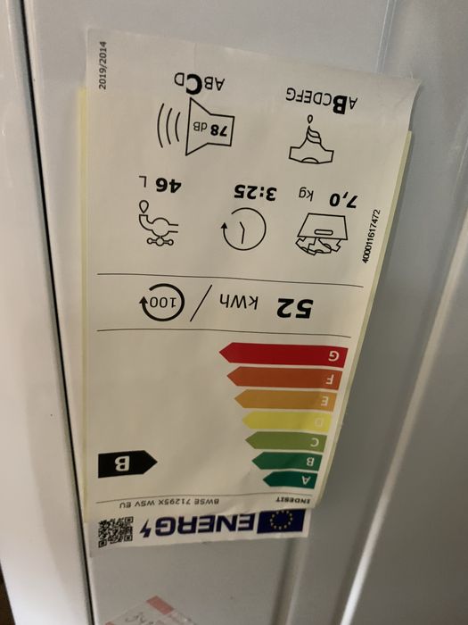 Пералня Indesid.