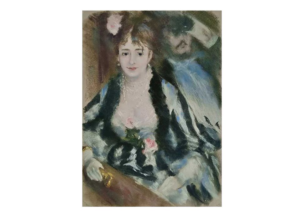 Картина пастелью.