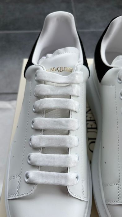 Alexander Mcqueen Oversized Sneakers Suede Heel Tab