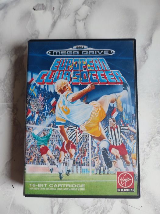 Discheta Sega Mega drive European club soccer