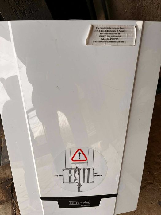 Centrala pe gaz recent adusa din Olanda