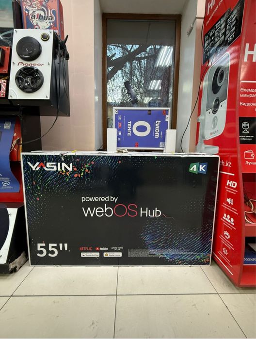 Спец цена!!! Smart телевизоры Yasin LED UltraHD 4K