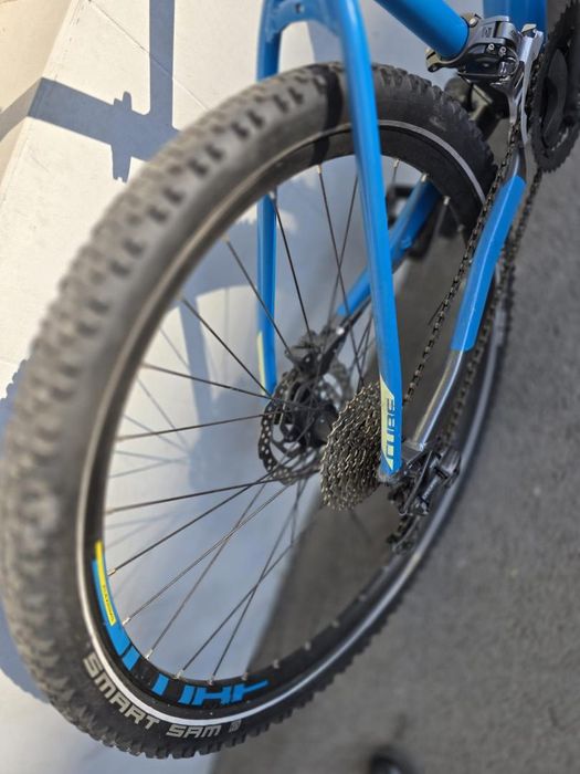 Bicicleta Cube Aim SL Allroad 27.5" blue/flashyellow 2018 -C-