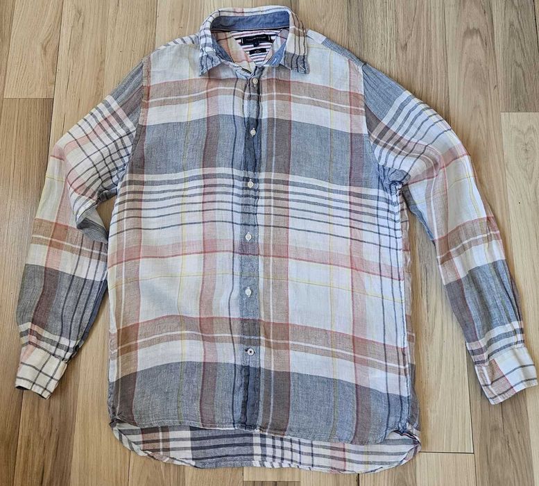 Мъжка ленена риза Tommy Hilfiger - L