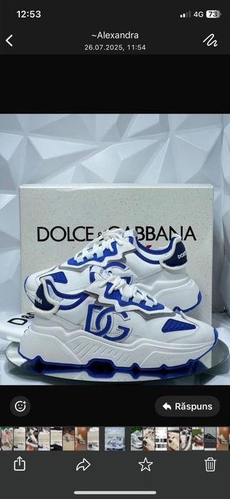 Adidasi Dolce Gabanna