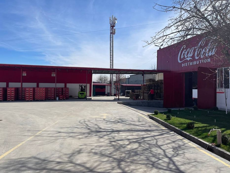 Назарбекда 50 соток.  База, склад 1.3 мил. 2000 кв2