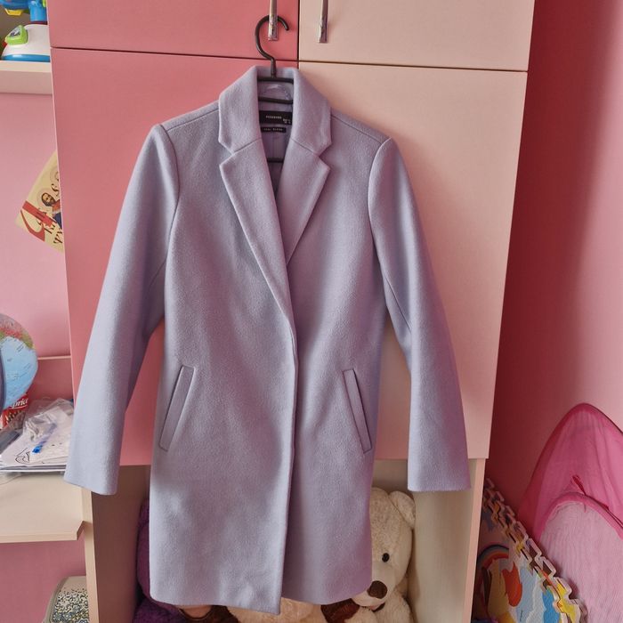 Палто reserved с високо съдържание на вълна