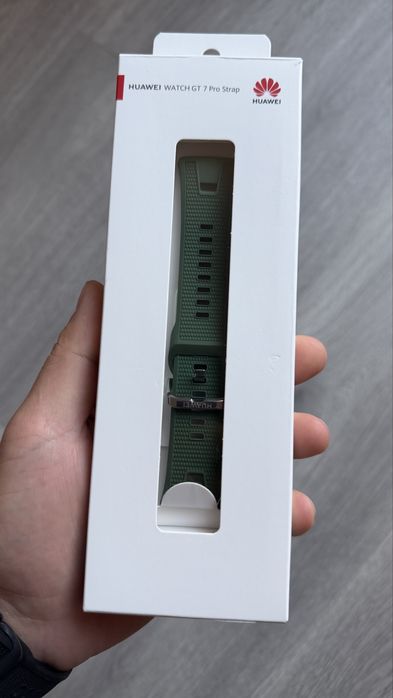 Curea Huawei GT 7 Pro Green Fluoroelastomer originala, sigilata, cu factura