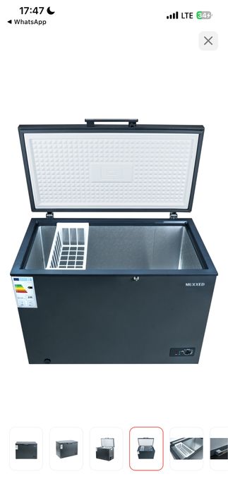 Морозильник с замком и ключом