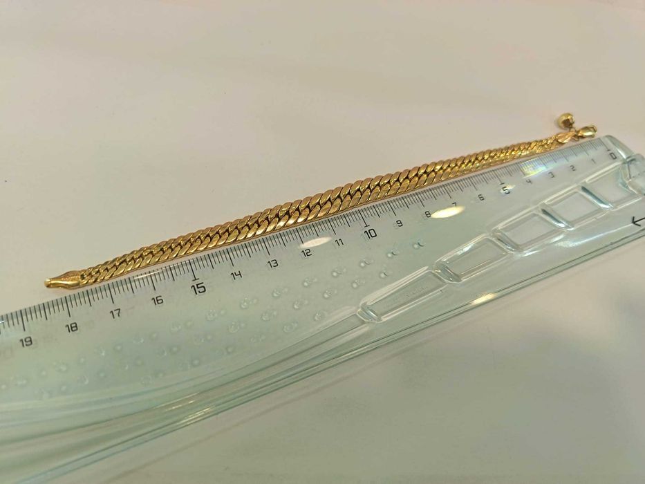 (AG41) Bratara aur 14k Certificat de garantie Ridicare din agentie