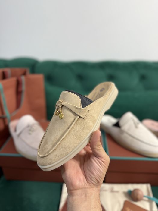 Mocasini Loro Piana piele naturala 100% Full Box colectie noua