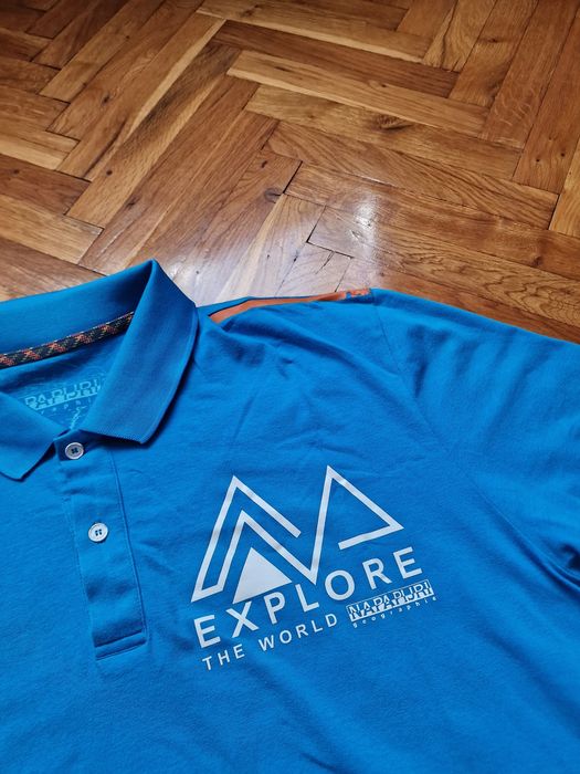Страхотна мъжка тениска NAPAPIJRI размер 2XL / XL