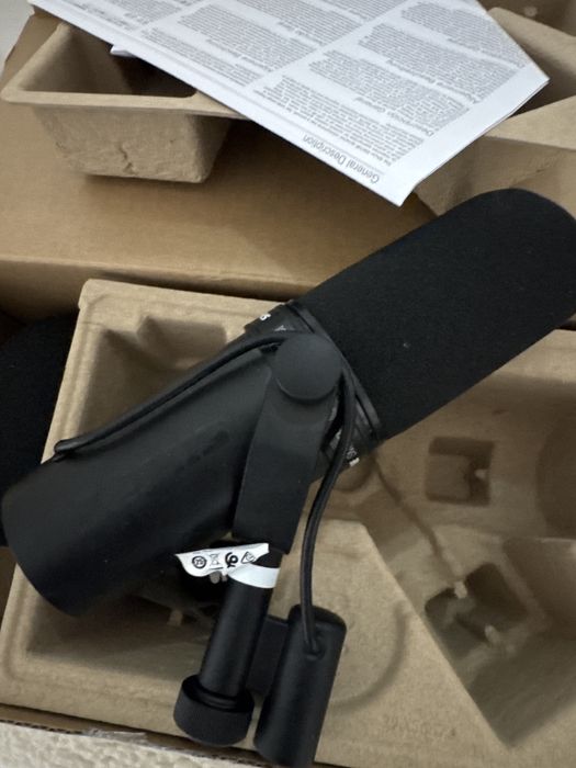 microfon podcast studio Shure SM7DB SM 7 DB