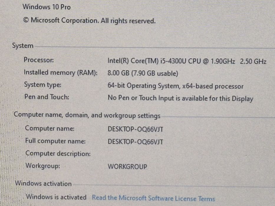 vand laptop diagnoza Hp EliteBokk Folio 1040 G1.14"FH.i5.8 Gb.Ssd 128