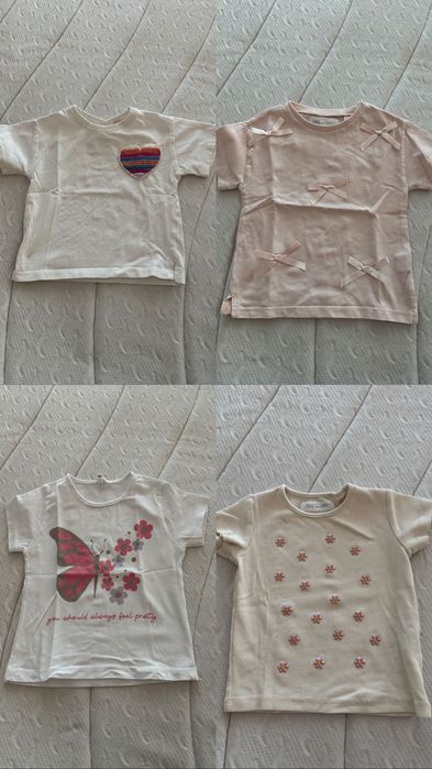 Летни дрехи за момичете- 92см. ZARA, H&M, Kinderland