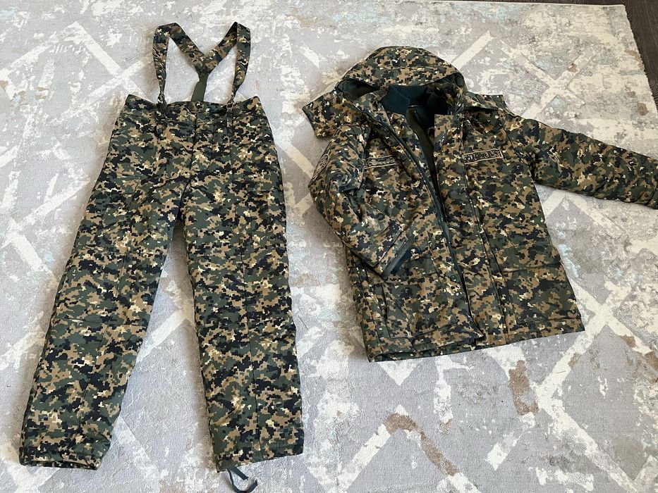 Зимний комплект военный бушлат