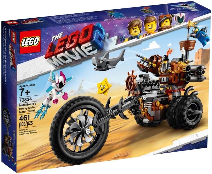 Lego 70834 MetalBeard's Heavy Metal Motor Trike THE LEGO MOVIE 2