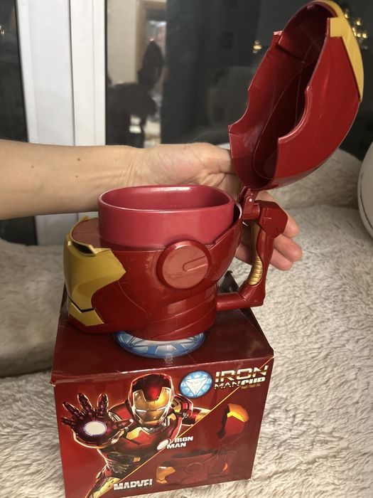 Стакан  iron man marvel пластик