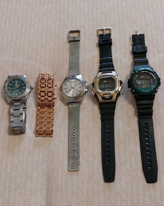 Мужские часы Восток Амфибия,  CASSIO, электронные. Часы рабочие.