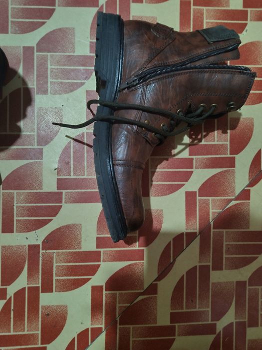 Мъжки кожени боти