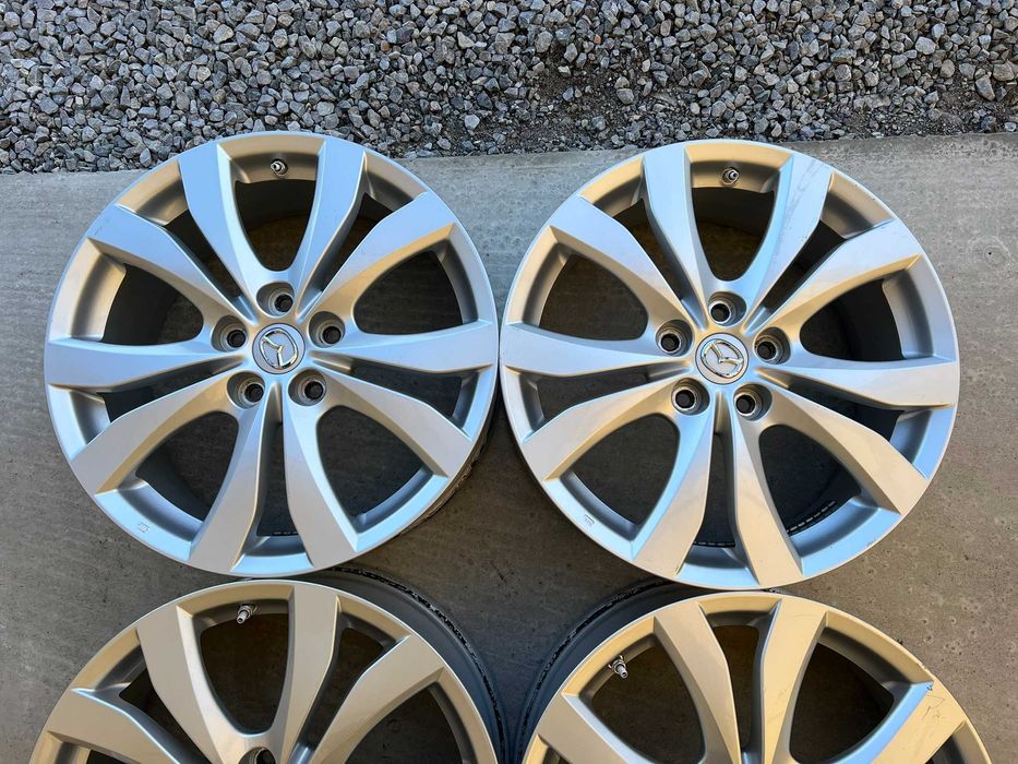 4бр. ОРИГИНАЛНИ джанти 7.5Jx18 ET50 с датчици/TPMS от Мазда/Mazda!