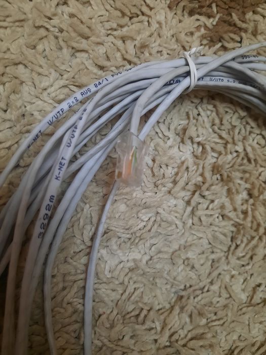 Новый LAN- интернет кабель