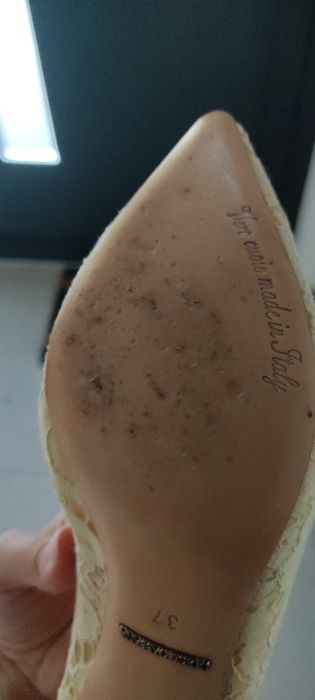 Обувки Dolce&Gabbana, светъл жълт нюанс