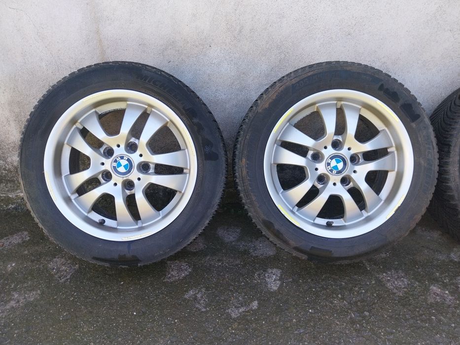 Оригинални Алуминиени джанти 16 Гуми Michelin Alpin 5 ET34 7J БМВ/BMW