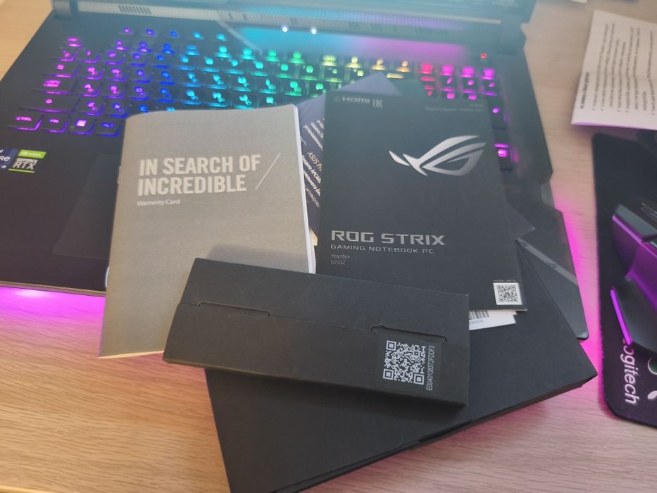 Asus Rog strix scar 17 3070ti ,core 9