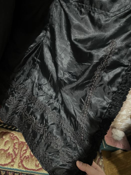 Шуба из натурального каракуля