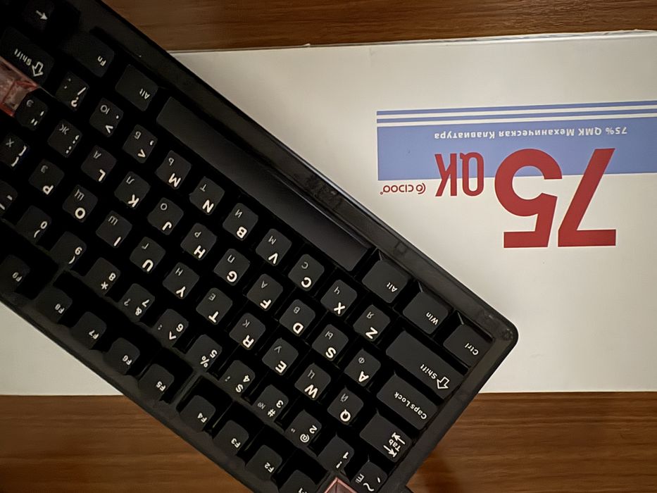 Cidoo qk75 клавиатура