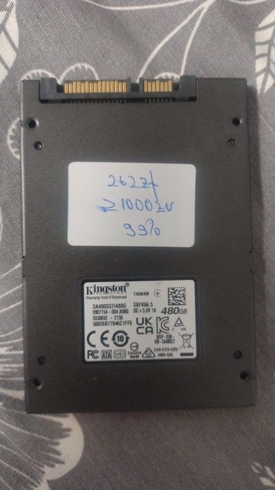 SSD Kingston A400 de 480GB