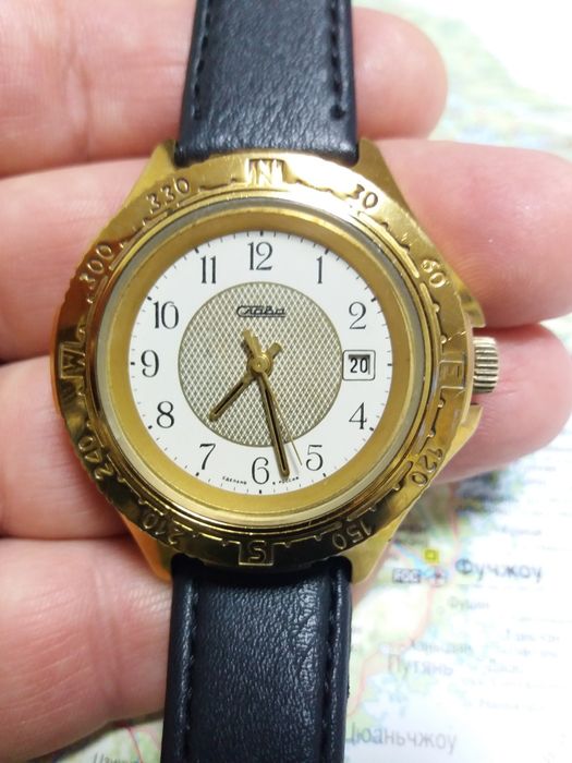 Часы Слава (Россия, советский механизм).