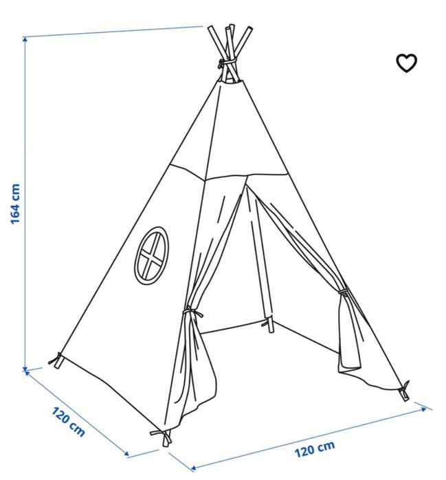 Cort pentru copii Ikea
