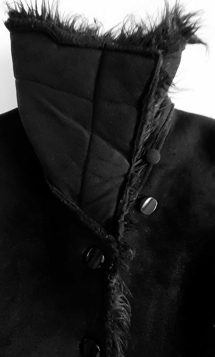 Дамско марково черно яке и зимен кожух - размер М/L