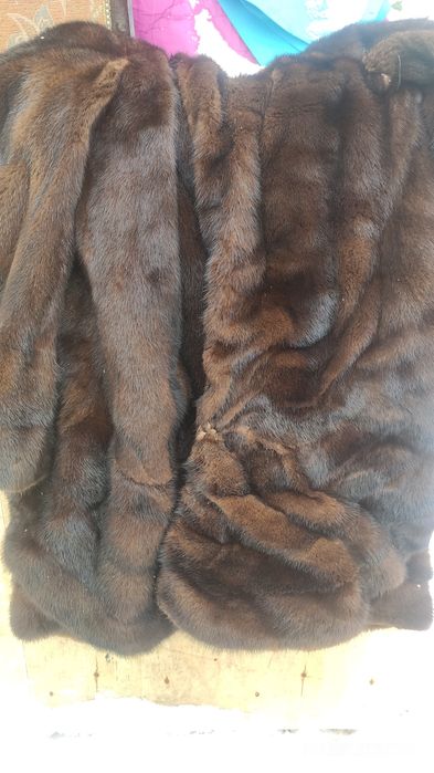 Норковая шуба ,требуется реставрация