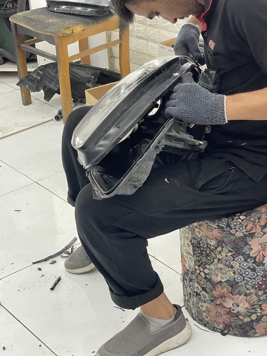 Ремонт фары Замена стекло