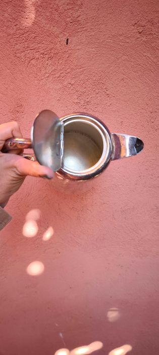 Cafetieră vintage Sheffield England EPNS argintată – 6 cești, cca. 1950–60