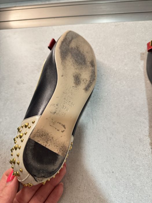 Кожени обувки, Gucci, оригинал, 37 номер