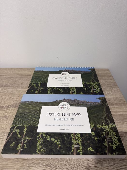 Wset  studiu - Amble Wine : Explore wine maps si Practice wine maps