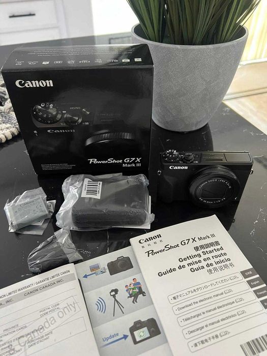 Canon PowerShot G7 X Mark III Digital Camera