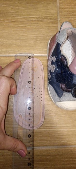 Детски кожени маратонки Biomecanics за момиче